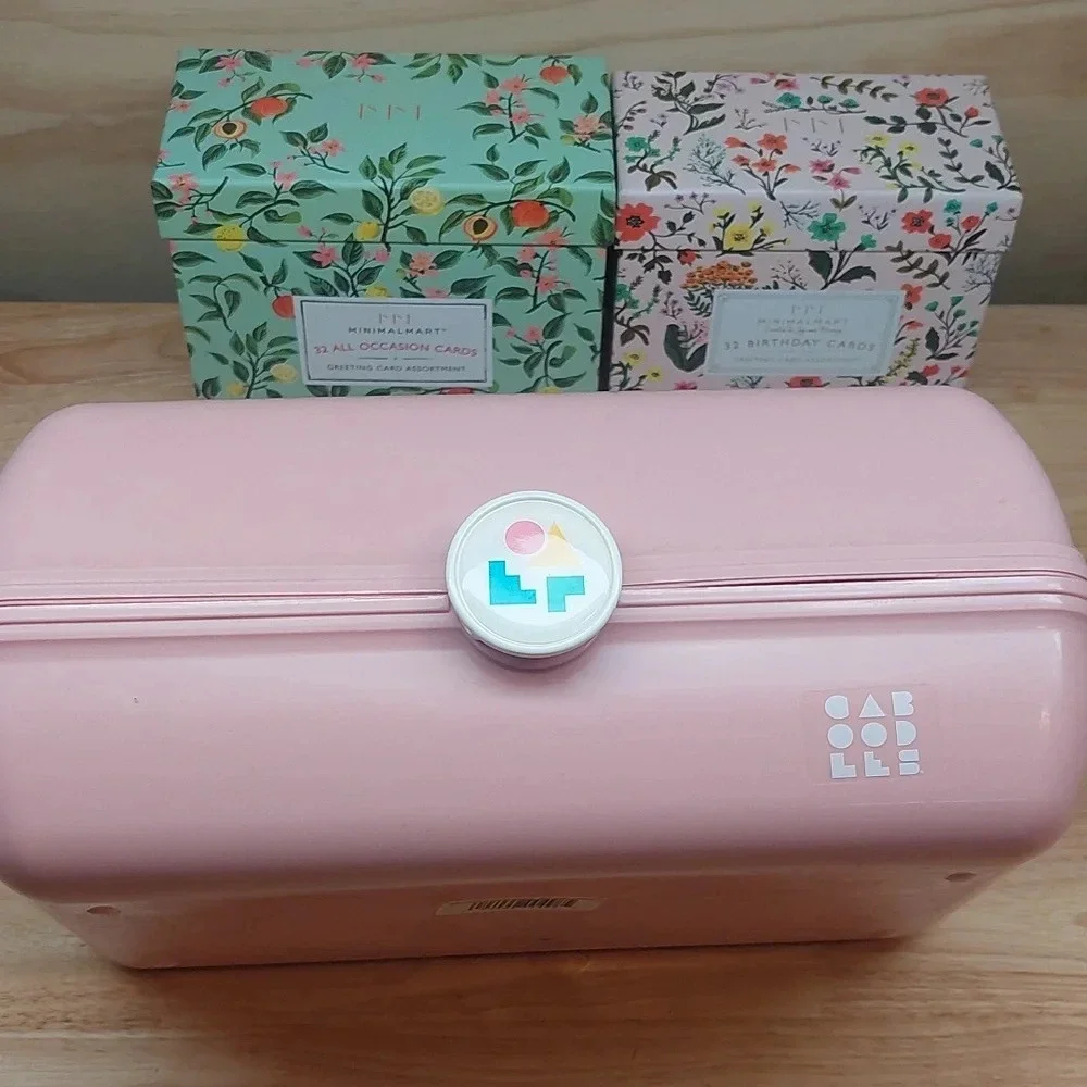 Vintage EUC Caboodle Cosmetic case Organizer Holder Multifunctional 90's Y2K